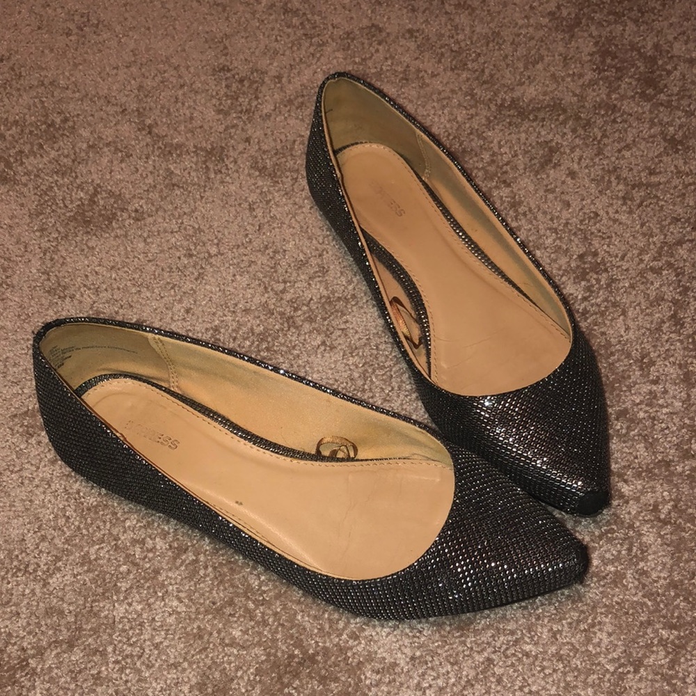 ✨Express ✨sparkle flats 7